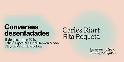Converses DesenFADades amb  Carles Riart i Rita Roqueta