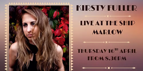 LIVE MUSIC with KIRSTY FULLER