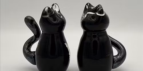 Create Your Own Sculpted Glass Cat!
