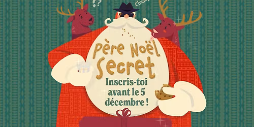 Distribution de cadeaux du p\u00e8re No\u00ebl secret