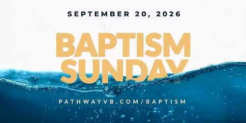Baptism Sunday