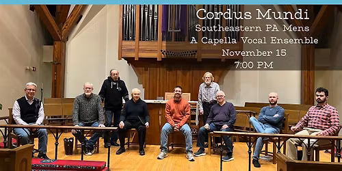 Concert - Cordus Mundi