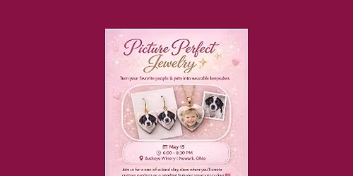 "Picture Perfect Jewelry" Marble Clay Workshop  with Kristen of Glamour Girl Designs