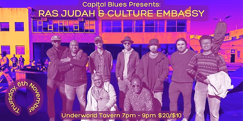 Capital Blues presents: Ras Judah and Culture Embassy