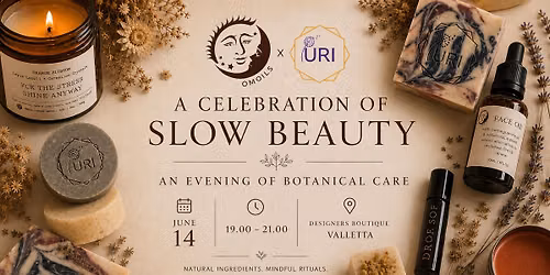 A Celebration of Slow Beauty - An Evening of Botanical Care