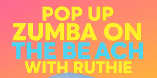 Free Beach Zumba Pop-up event