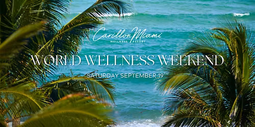 World Wellness Weekend 2026