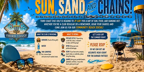 Third Coast Disc Golf: Sun, Sand, and Chains!