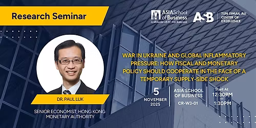 TIACOE Research Seminar: Dr Paul Luk