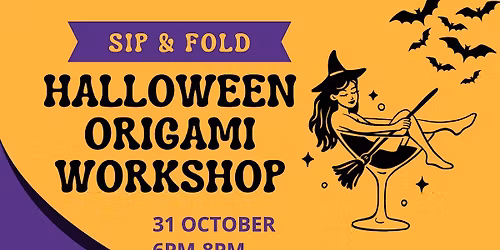 Sip & Fold: Halloween origami workshop, Worthing