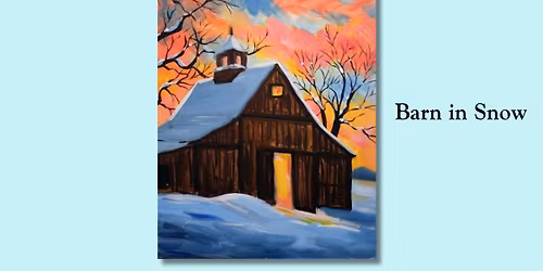 Barn in Snow! Class