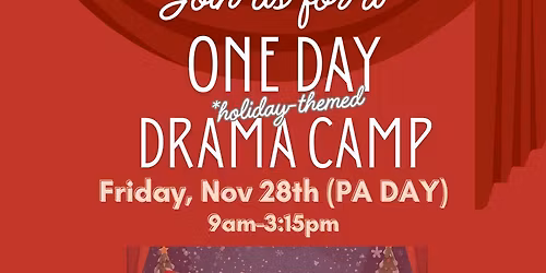 One Day Drama Camp