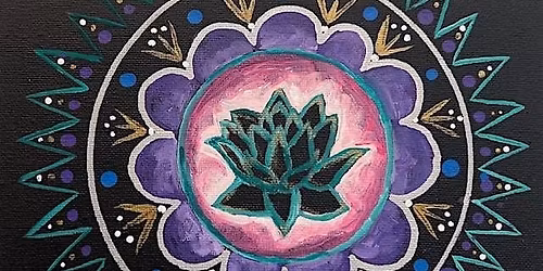 "Paint and Heal" Mandala Paint Night
