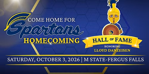 You're Invited: Honoring Coach Lloyd Danzeisen at M State Spartan Homecoming 2026!