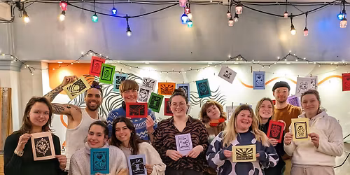 Lino Printing @ The Greenhouse Brighton