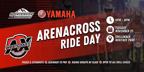 FREE! Mountainview Motorsports & Yamaha Arenacross Ride Day