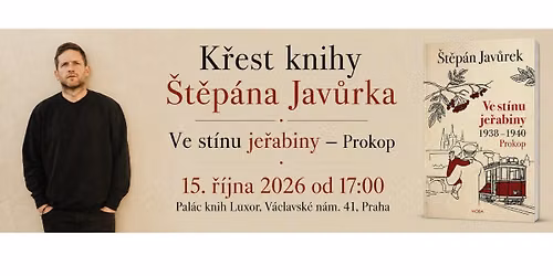 K\u0159est knihy \u0160t\u011bp\u00e1na Jav\u016frka