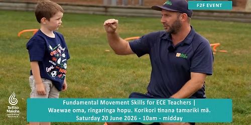 Palmerston North: Fundamental Movement Skills for ECE Teachers