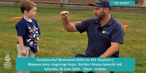 Palmerston North: Fundamental Movement Skills for ECE Teachers