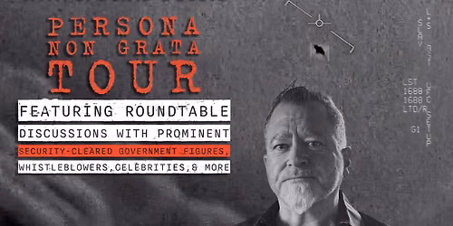Lue Elizondo - Persona Non Grata at The Regent Theater Los Angeles