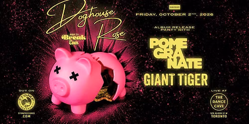 Doghouse Ros,e Pomegranate (MTL), Giant Tiger