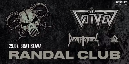VOIVOD, DEATH ANGEL, ACID FORCE - Bratislava