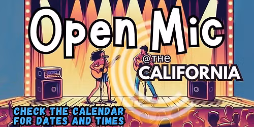 California Open Mic 