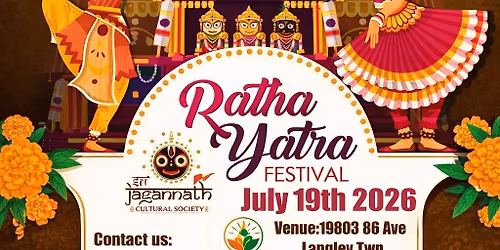 Langley Rathayatra (Chariot Festival)2026 !!