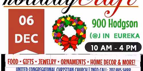 United Congregational Christian Church Holiday Craft Fair