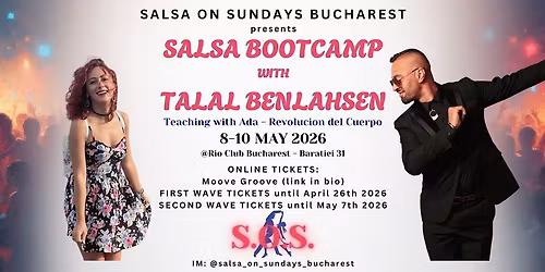 SALSA BOOTCAMP with TALAL by Salsa On Sundays Bucharest