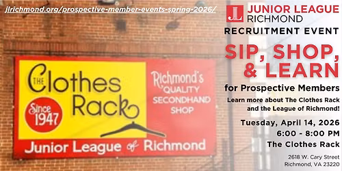 Sip, Shop, and Learn Recruitment Event