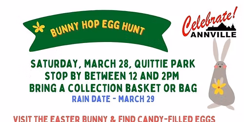 Third Annual Bunny Hop Egg Hunt