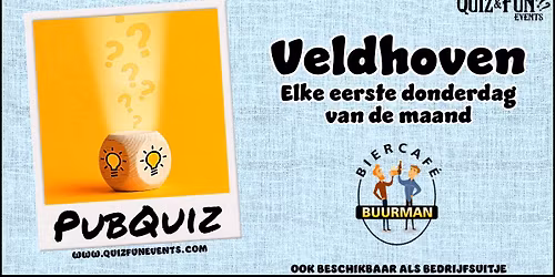 PubQuiz januari | Veldhoven