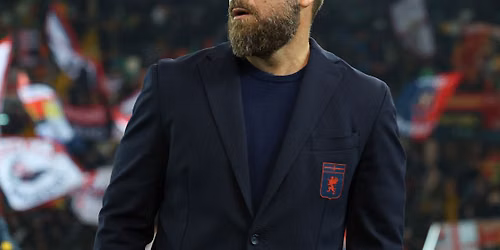 Roma vs Genoa at Stadio Olimpico