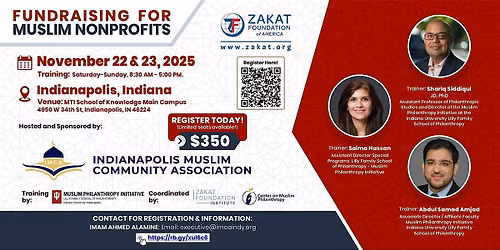 A Two- Day Fund Raising Training - Indianapolis, Indiana