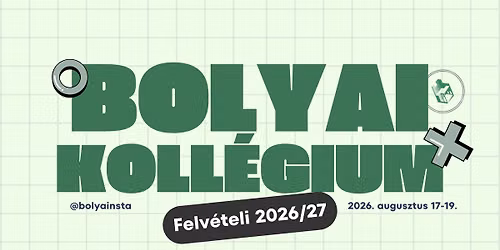 ELTE Bolyai Koll\u00e9gium Felv\u00e9teli 2026\/27
