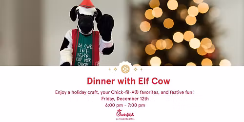 Dinner with Elf Cow!