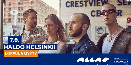 7.8. Haloo Helsinki! | Allas Live (LOPPUUNMYYTY)