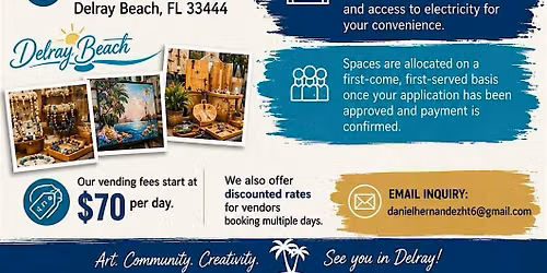The Delray Diamond Open-Air Artisan Market
