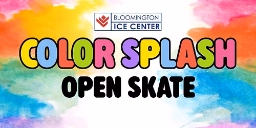 Color Splash Open Skate