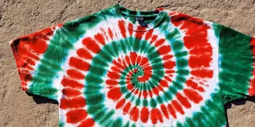 Holiday Tie-Dye T-shirts