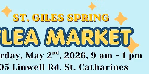 St. Giles Spring Flea Market