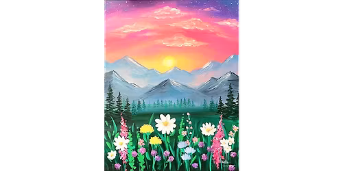 Wildflowers by the Mountain Forest - Paint and Sip in Denver | Classpop!\u2122
