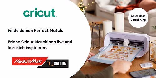 Hamburg MediaMarkt x Cricut - kostenlose Vorf\u00fchrung