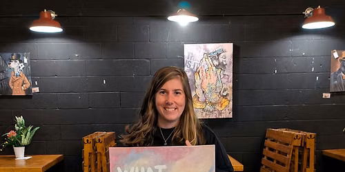 Inspirational Quote Abstract Painting Workshop (Oshawa)