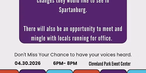 Spartanburg Community Forum 