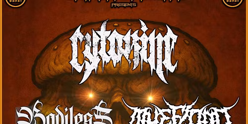 NorthBeast Booking Presents: CYTOKINE\/BODILESS\/THE FLOOD\/TYRE\/HOLLOW TEETH