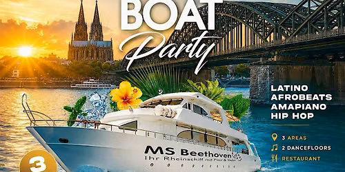 All White Boatparty Cologne