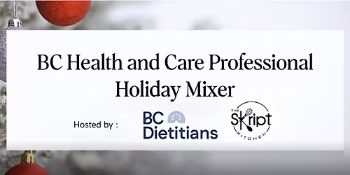 BC Health and Care Professional Holiday Mixer BOGO till NOV 1st