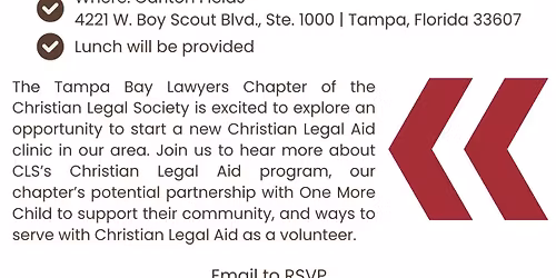 Tampa Bay CLS Meeting